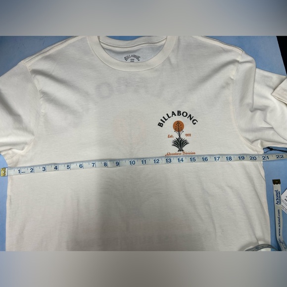 Billabong Adventure Division PURPOSE BUILT PRODUCT White T-Shirt size M - Picture 7 of 7
